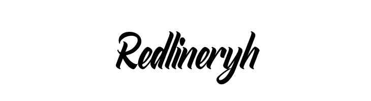 Redlineryh  les polices de caractères gratuit tlcharger