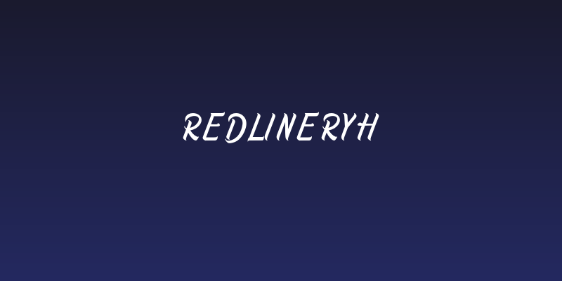 Redlineryh Social Header
