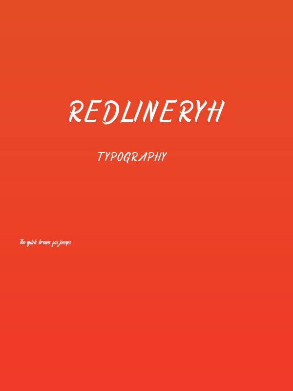 Redlineryh Poster