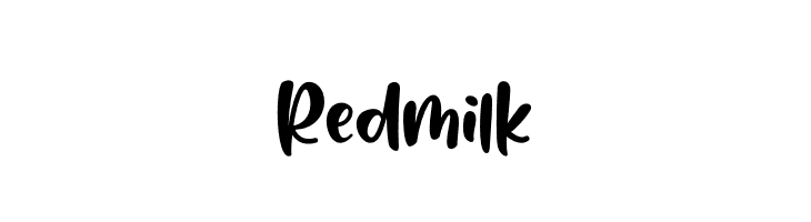 Redmilk  Free Fonts Download