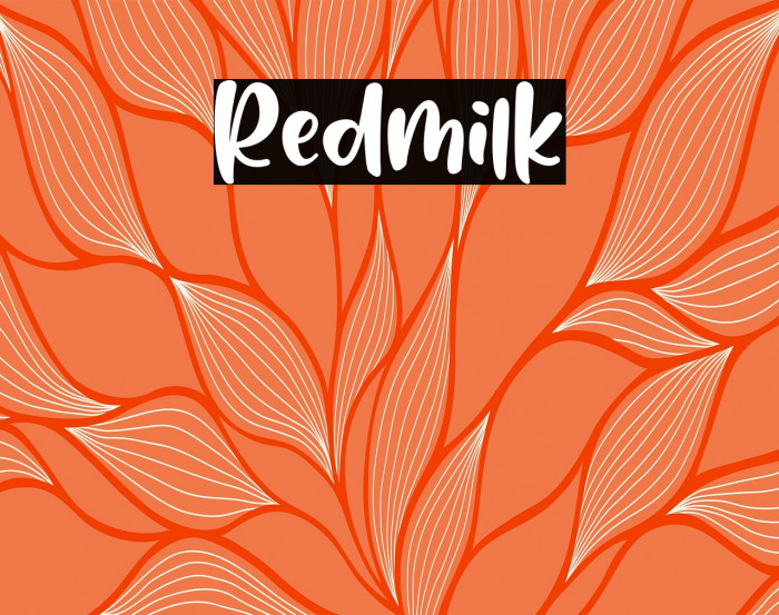 Redmilk Example 2
