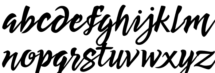 Redmirable Demo Font LOWERCASE