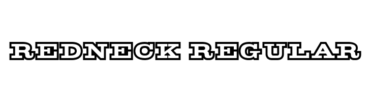 Redneck Regular  baixar fontes gratis
