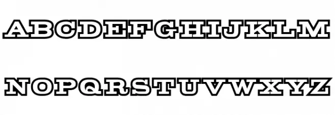 Redneck Regular Шрифта ВЕРХНИЙ