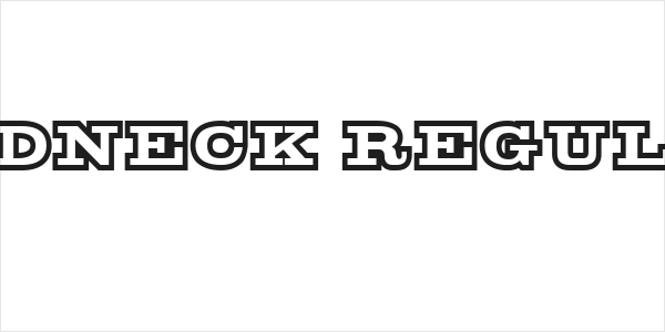 Redneck Regular Logo