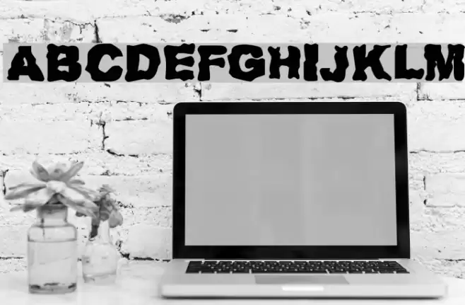 Redneck Zombies Fonte examples