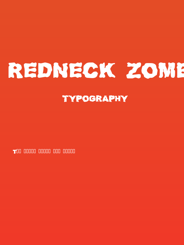 Redneck Zombies Poster