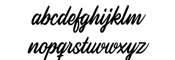Redotika Font LOWERCASE