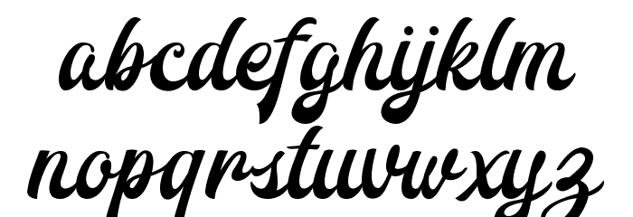 RedouraDEMO Font LOWERCASE