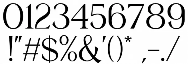 Redrains DEMO Font OTHER CHARS