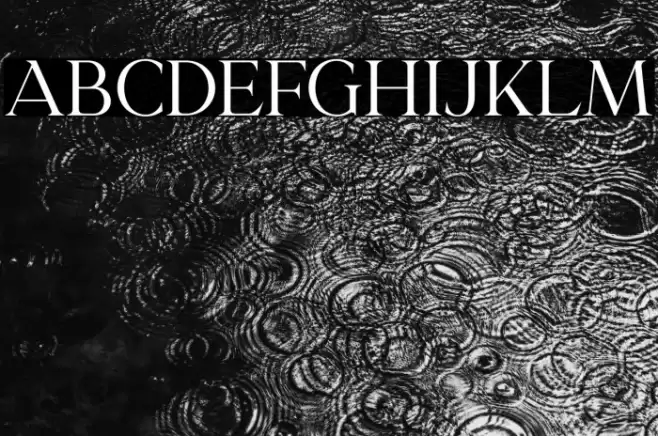 Redrains DEMO Font examples