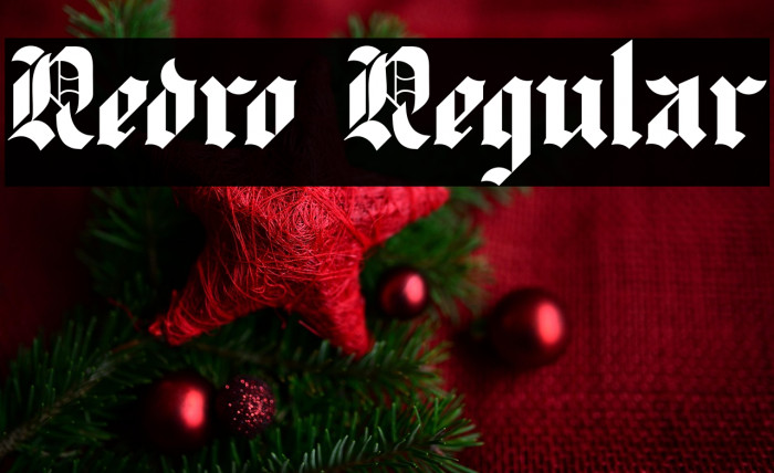 Redro Regular Example 3