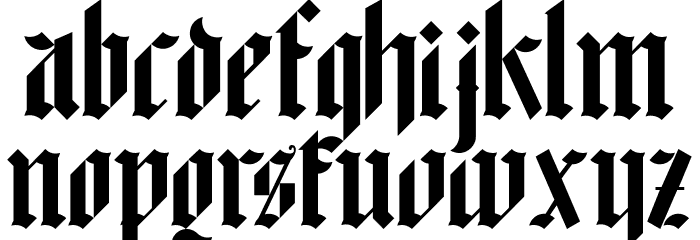 Redro tall Regular Font LOWERCASE