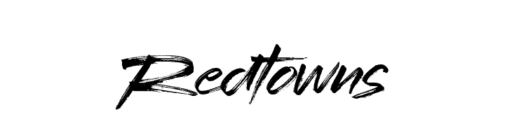 Redtowns  Free Fonts Download