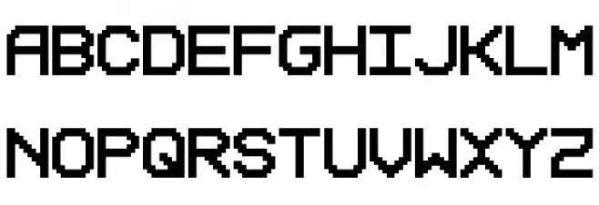 Reduction フォント 大文字