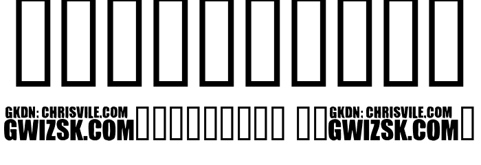 Redux Regular Font OTHER CHARS
