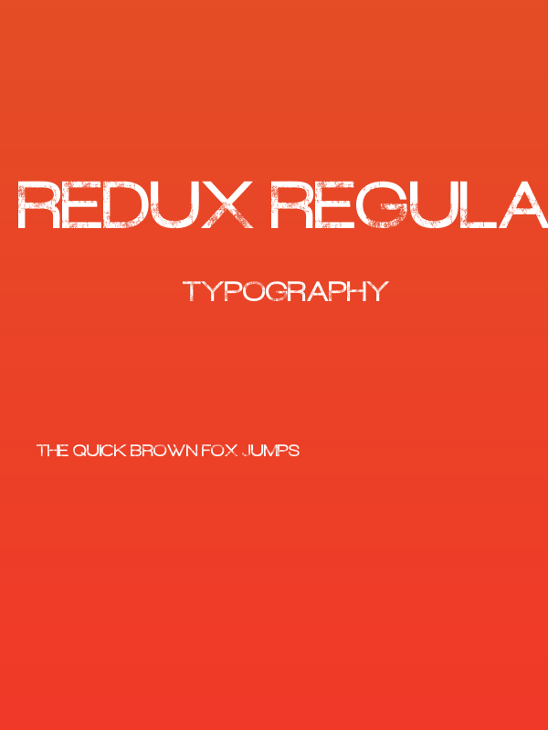 Redux Regular Poster