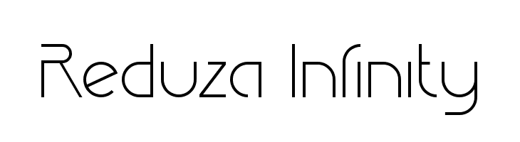 Reduza Infinity  Frei Schriftart Herunterladen