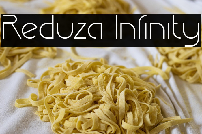 Reduza Infinity Example 3