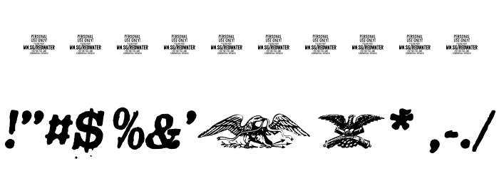 Redwater Banker PERSONAL USE Italic Font OTHER CHARS