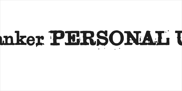 Redwater Banker PERSONAL USE Regular Logo