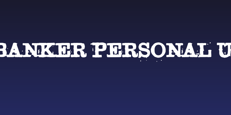 Redwater Banker PERSONAL USE Regular Social Header