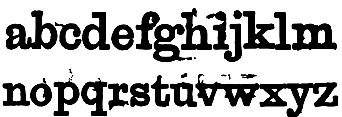 Redwater Banker PERSONAL USE Regular Font LOWERCASE