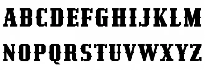 Redzein Vintage Schriftart Groß