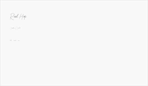 Reed Hop Business Card