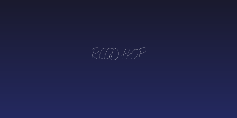 Reed Hop Social Header