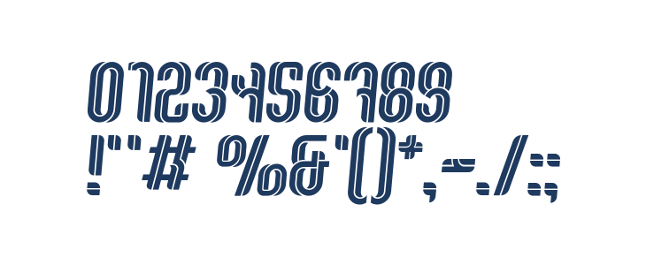 ReefordItalicDEMO-Italic Other Characters