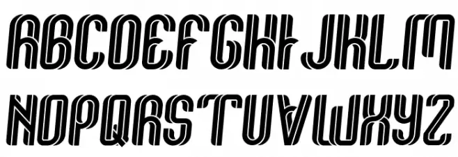 ReefordItalicDEMO-Italic Schriftart Groß