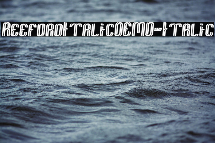 ReefordItalicDEMO-Italic Example 3