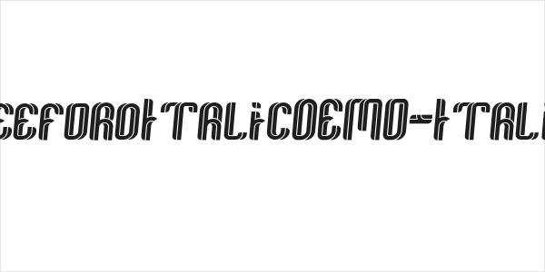 ReefordItalicDEMO-Italic Logo