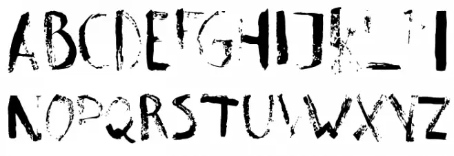 Reeld Typeface Schriftart Groß