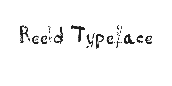 Reeld Typeface Logo