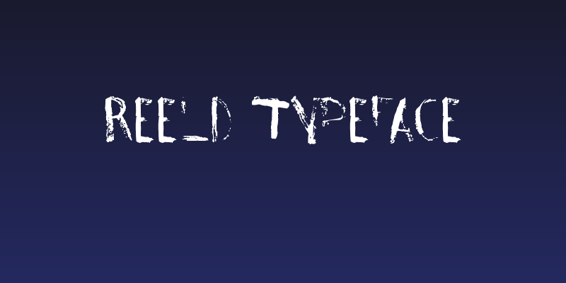 Reeld Typeface Social Header