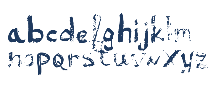 Reeld Typeface Lowercase