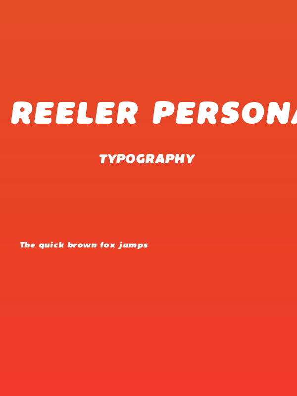 Reeler Personal Use Only Poster
