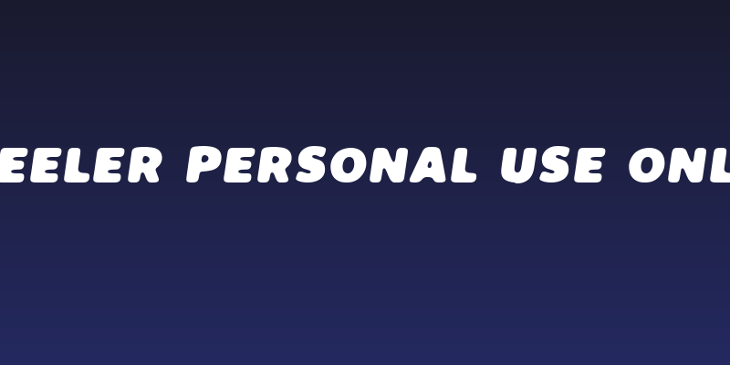 Reeler Personal Use Only Social Header