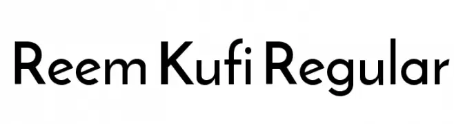 Reem Kufi Regular  baixar fontes gratis