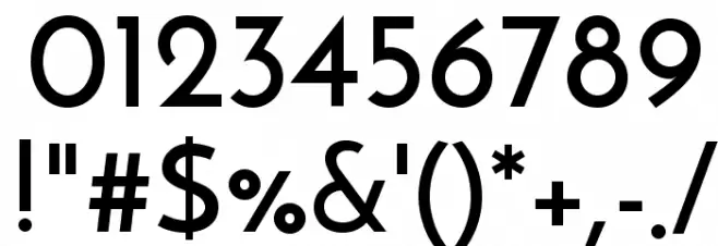 Reem Kufi Regular Font OTHER CHARS