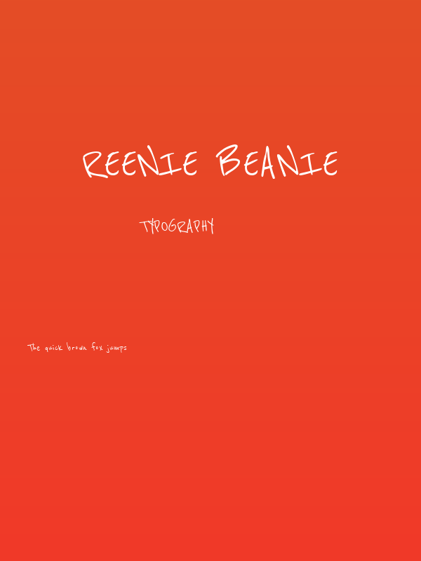 Reenie Beanie Poster