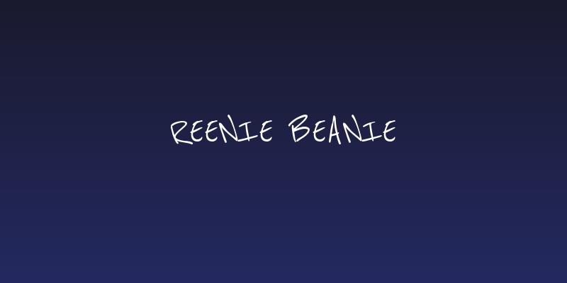 Reenie Beanie Social Header