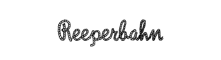 Reeperbahn  Frei Schriftart Herunterladen