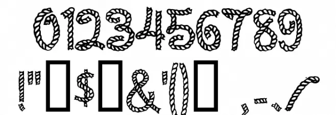 Reeperbahn Font Alte caractere