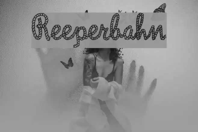 Reeperbahn Font examples