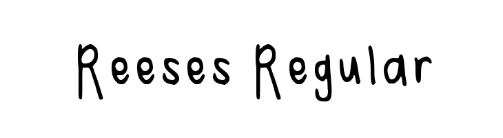 Reeses Regular  नि: शुल्क फ़ॉन्ट्स डाउनलोड