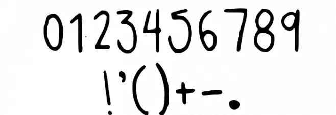 Reeses Regular Font OTHER CHARS