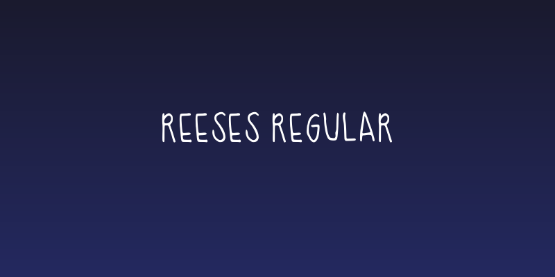 Reeses Regular Social Header